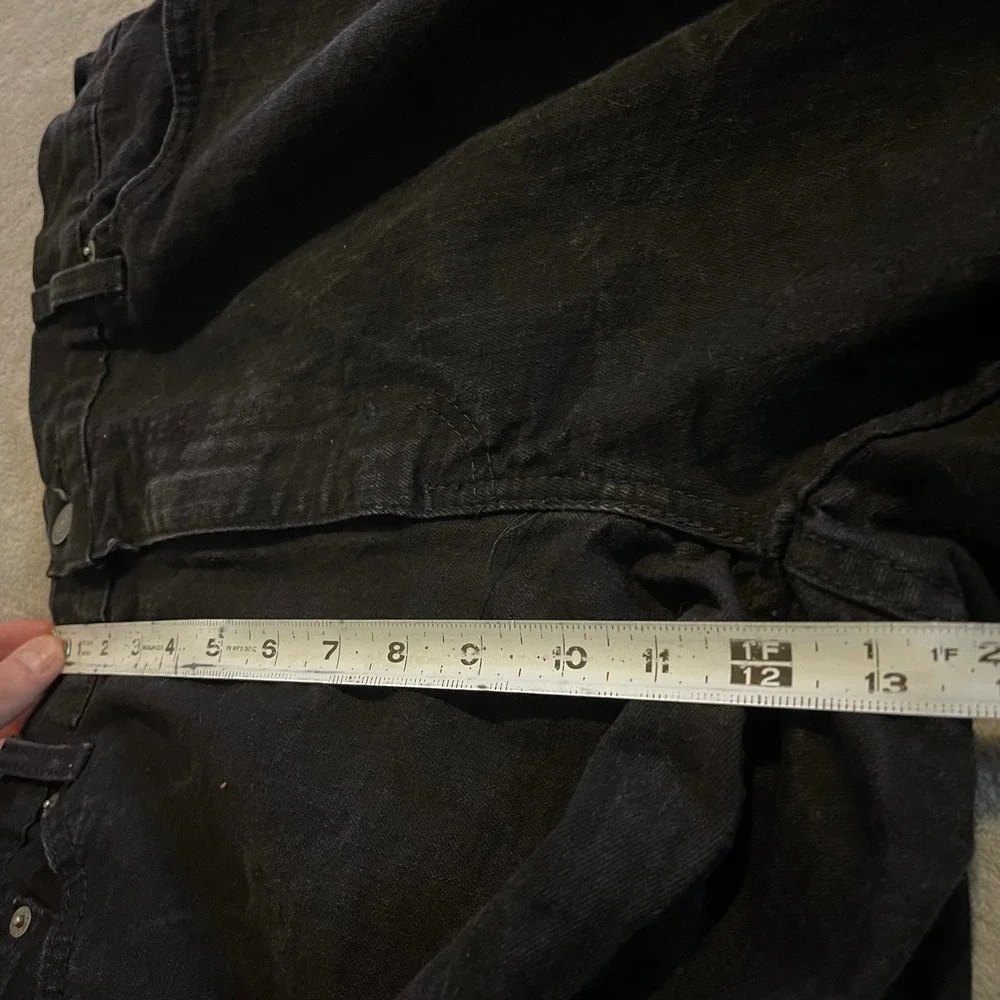 Levis 511 Jeans Mens 40x32 Black Slim Fit Denim Pants Stretch Western Streetwear